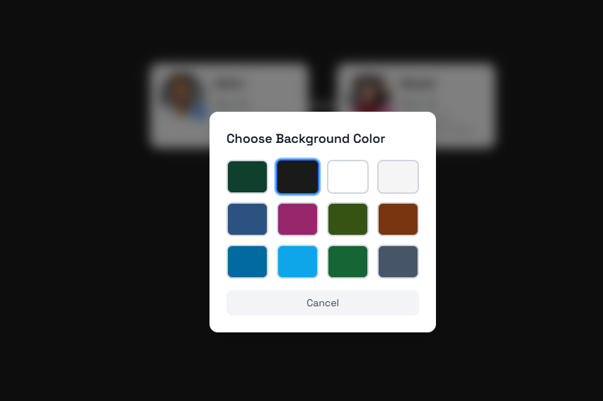Custom Background Options